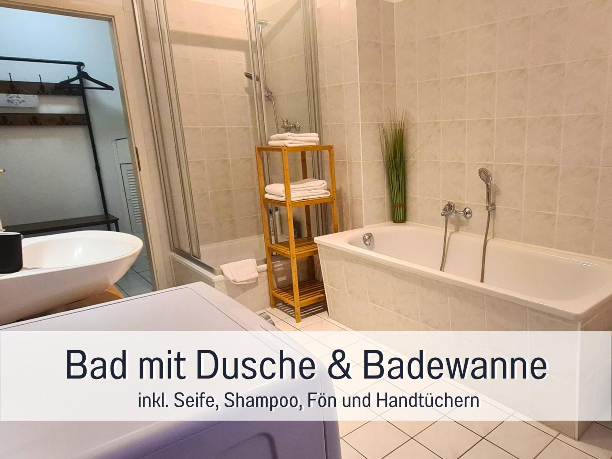 Lichtdurchflutete Moderne Stadtwohnung, Kueche, Waschtrockner, Smarttv Бранденбург Екстериор снимка